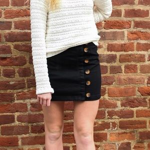 Black free people Skirt